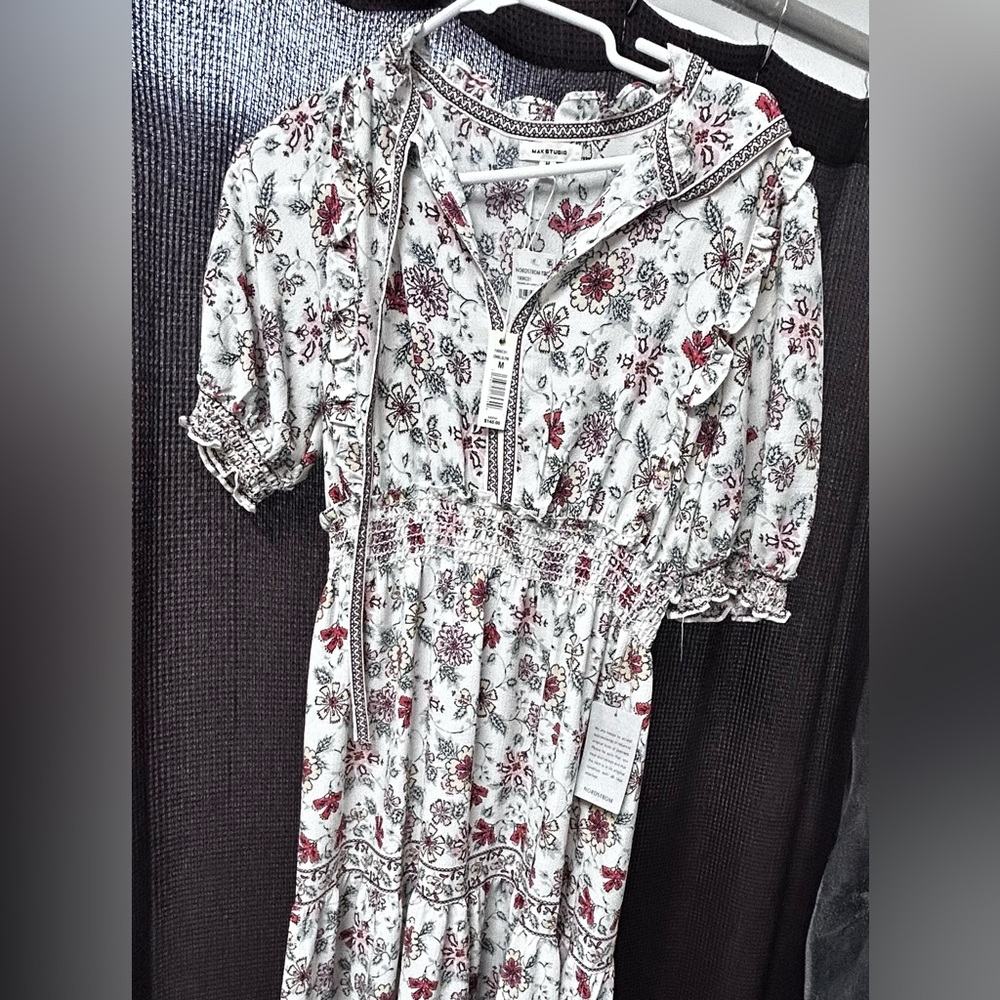 Floral Print Boho Dress